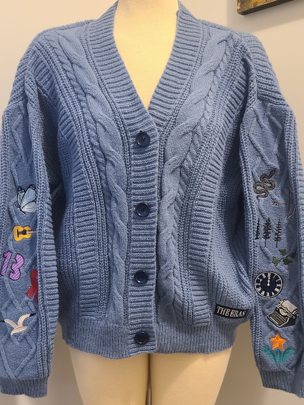 Taylor Swift Eras Cardigan By The Cardigan Department